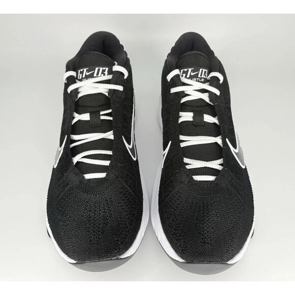 Nike GT Hustle 03 TB Promo Black White Basketball Shoes HM0268-002 Mens Size 20 - Picture 3 of 5